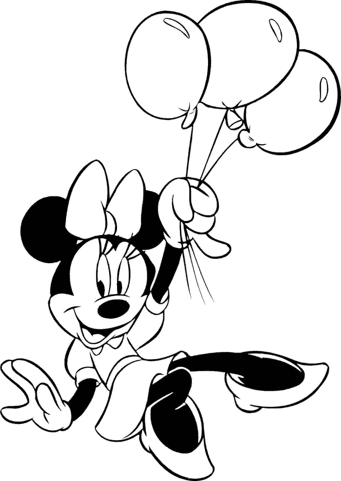 Minnie Mouse Coloring Book Pages
 Elegant Amzbdu Has Minnie Mouse Coloring Pages on with HD