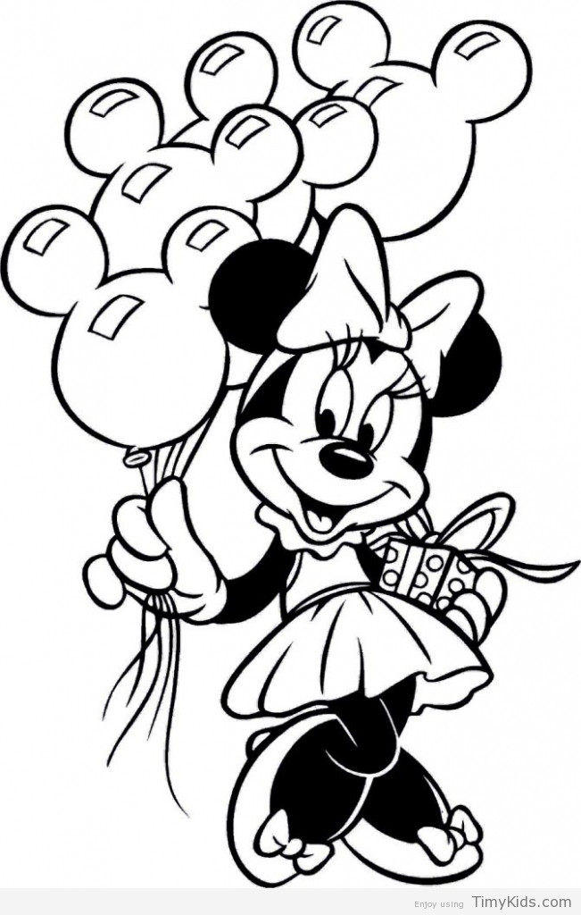 Minnie Mouse Coloring Book Pages
 minnie mouse coloring pages pdf