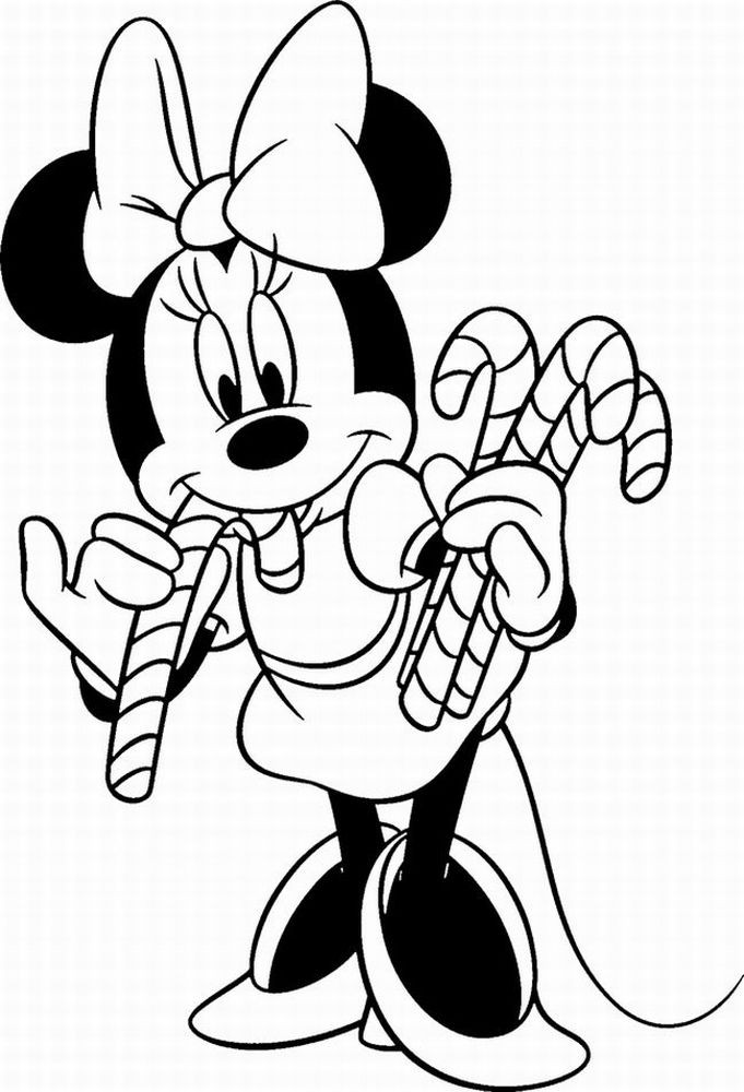 Minnie Mouse Coloring Book Pages
 Free Printable Minnie Mouse Coloring Pages For Kids