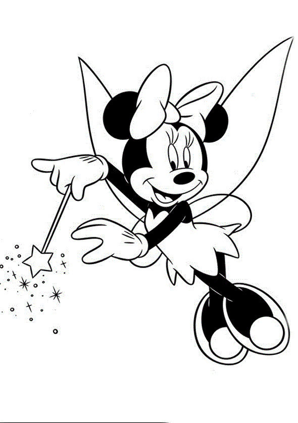 Minnie Mouse Coloring Book Pages
 Free Printable Minnie Mouse Coloring Pages For Kids