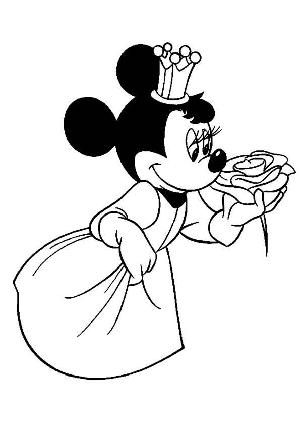 Minnie Mouse Coloring Pages For Kids Printable
 Free Printable Minnie Mouse Coloring Pages For Kids