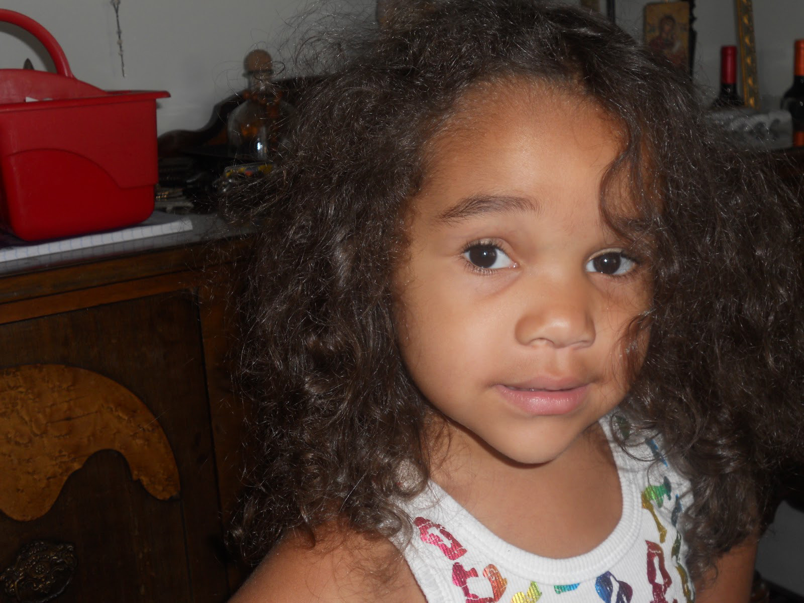 Mixed Little Girl Hairstyles
 Little Mixed Boys Curly Hair Because Her Curls Get All