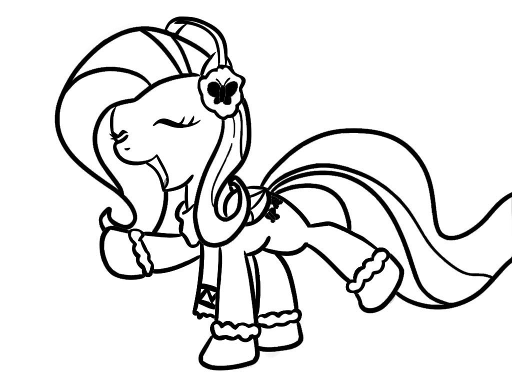 Mlp Printable Coloring Pages
 Free Printable My Little Pony Coloring Pages For Kids