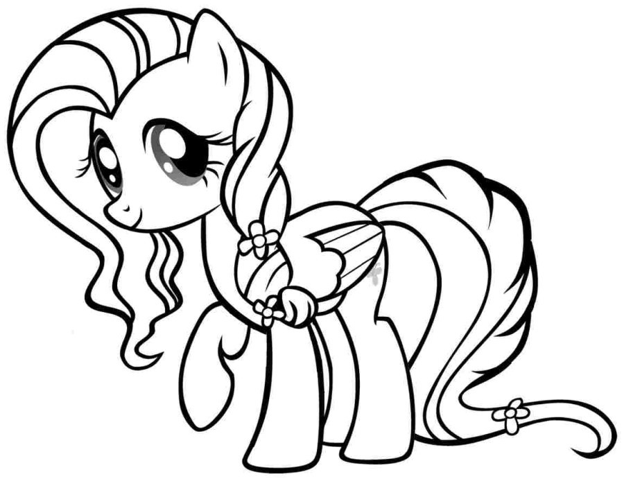 Mlp Printable Coloring Pages
 Free Printable My Little Pony Coloring Pages For Kids