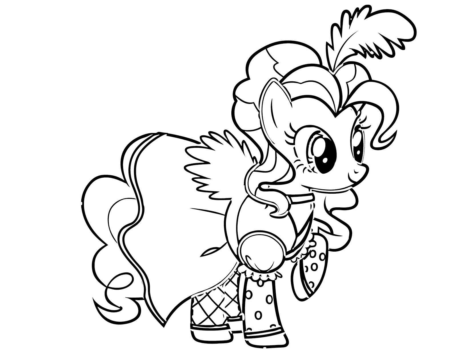 Mlp Printable Coloring Pages
 Free Printable My Little Pony Coloring Pages For Kids