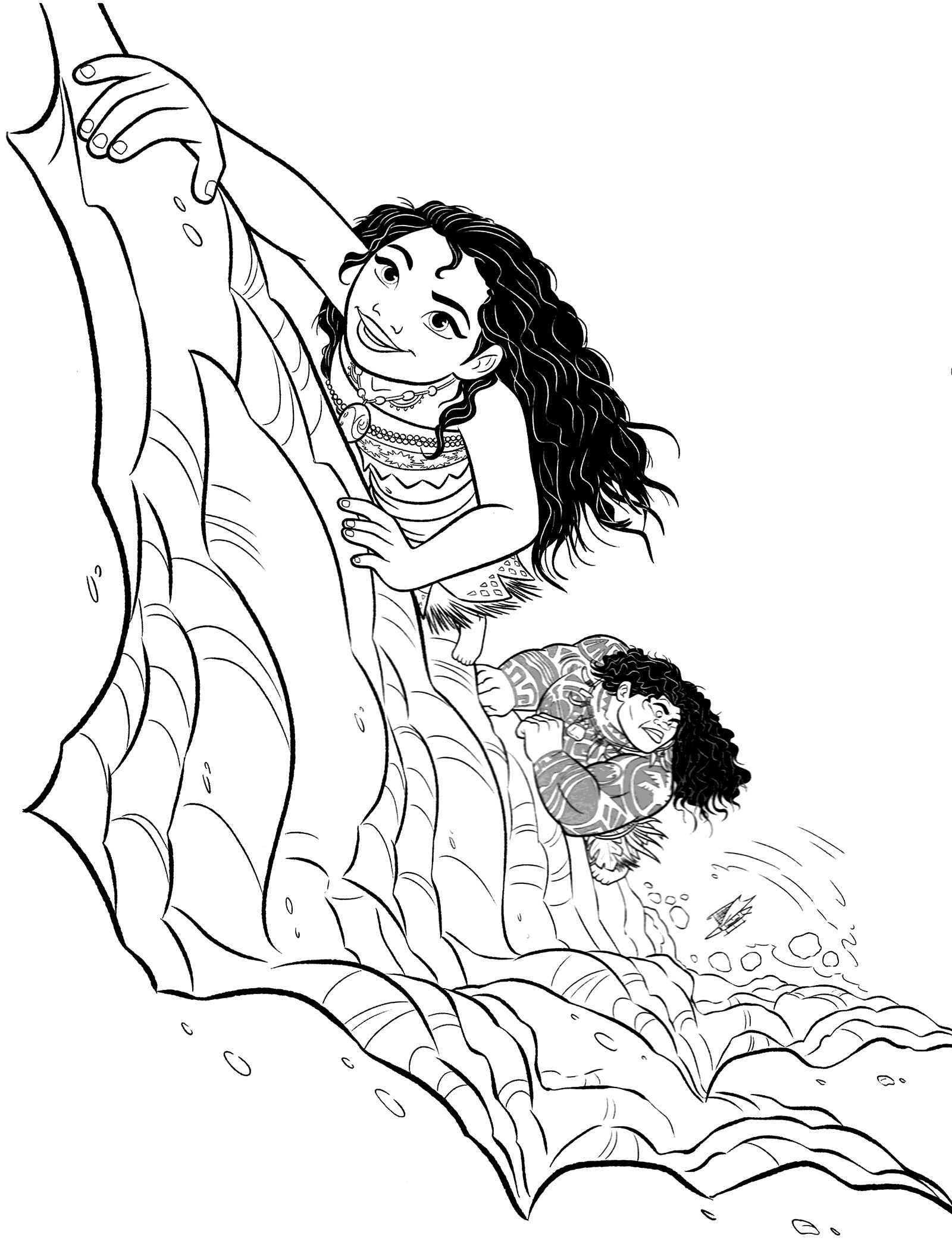 Moana Coloring Book Pages
 Moana Coloring Pages Best Coloring Pages For Kids