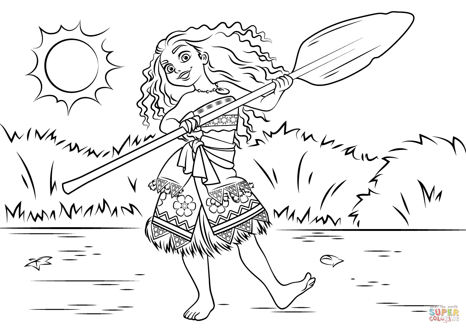 Moana Coloring Pages Pdf
 Imagenes de Moana para colorear