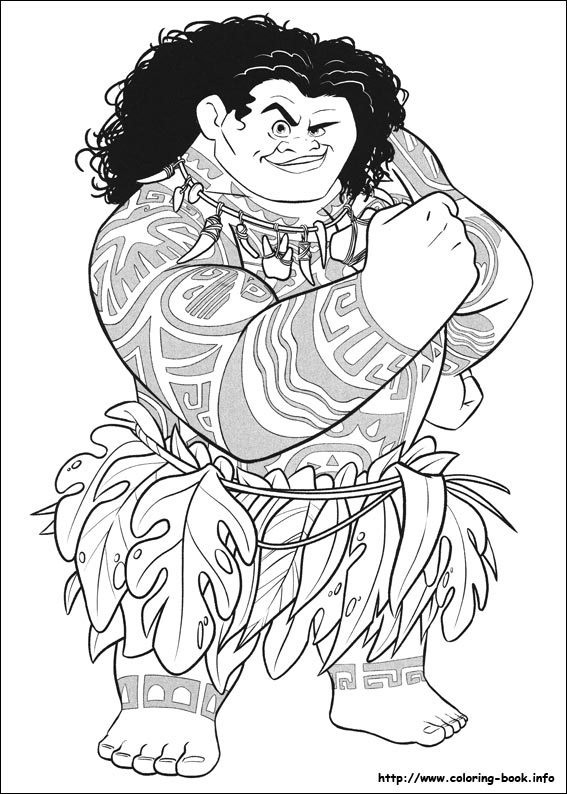 Moana Coloring Pages Pdf
 Moana Disney Dibujos para colorear