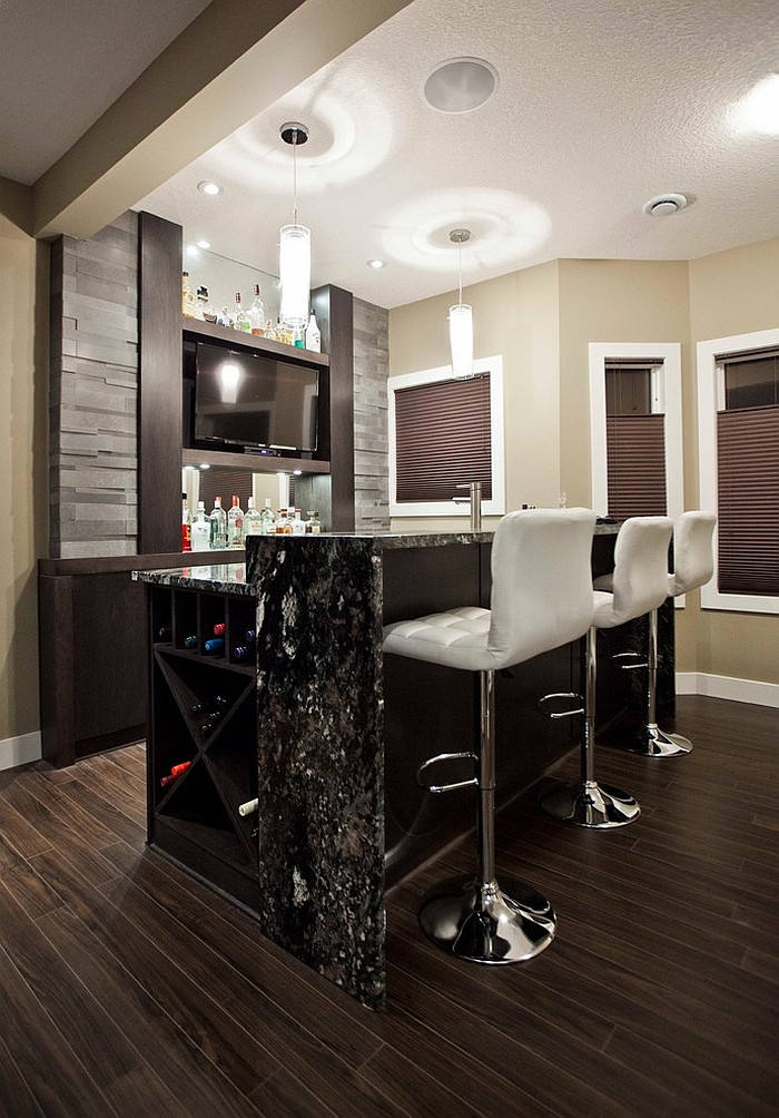 Best ideas about Modern Basement Ideas
. Save or Pin 27 Basement Bars That Bring Home the Good Times Now.
