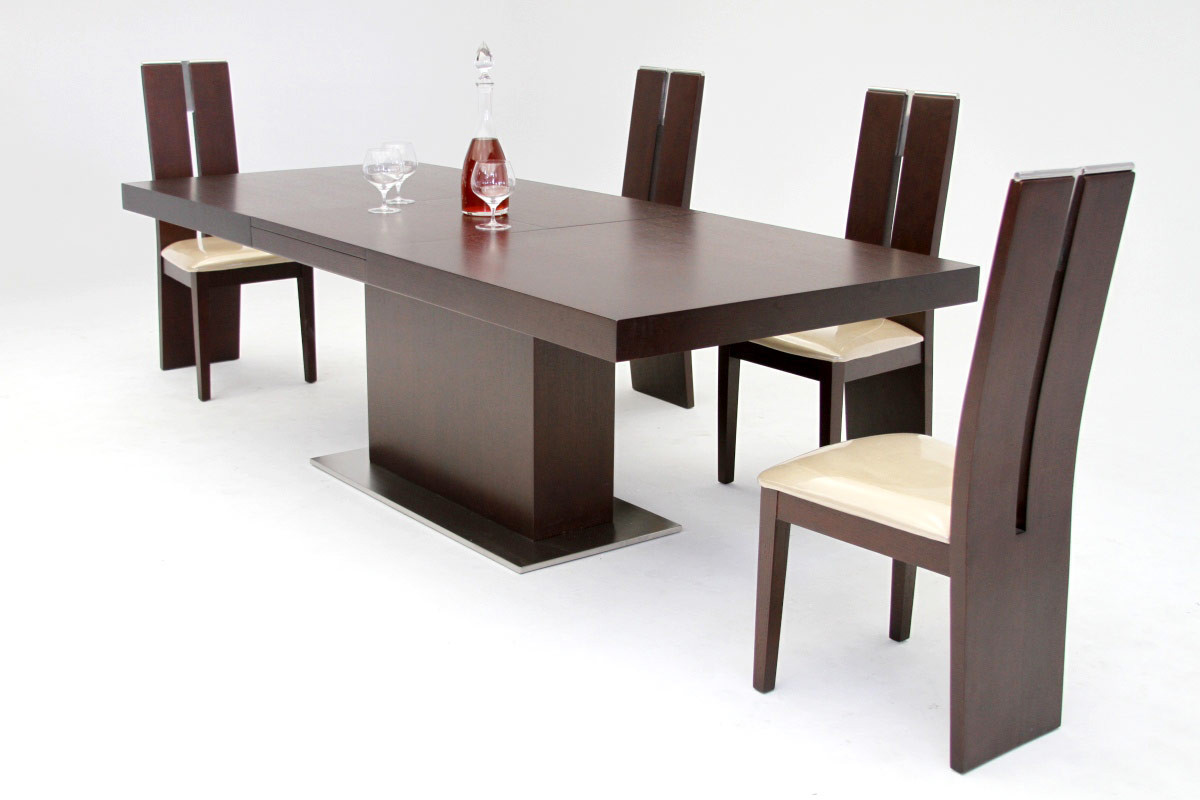 Best ideas about Modern Extendable Dining Table
. Save or Pin Zenith Modern Red Oak Extendable Dining Table Now.
