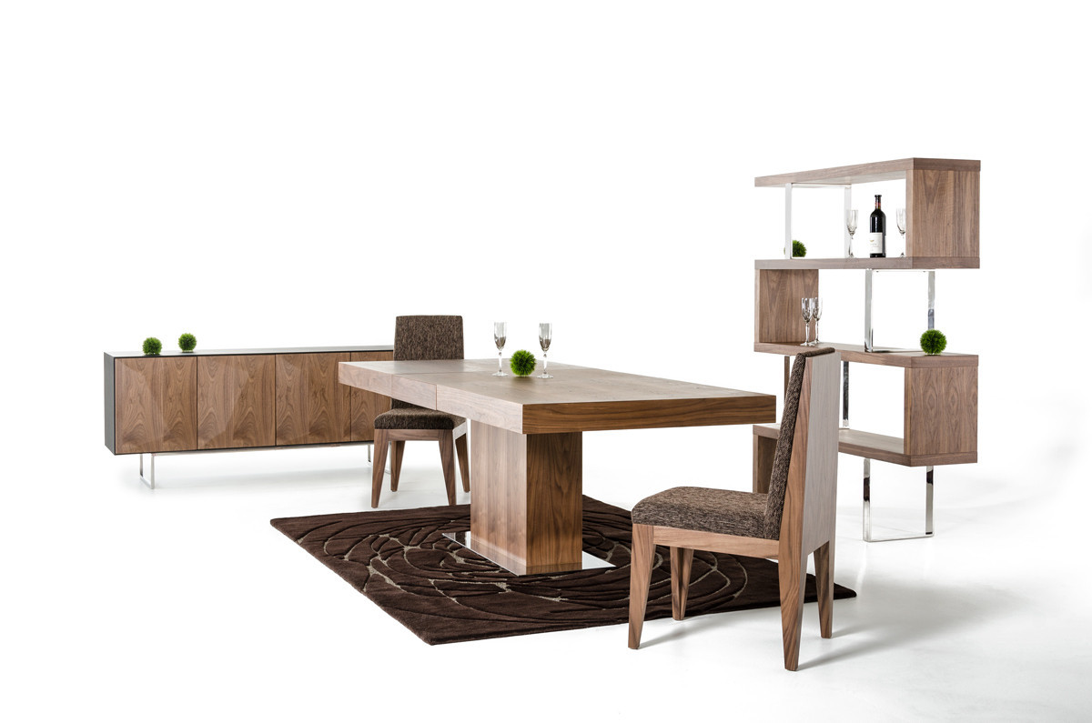 Best ideas about Modern Extendable Dining Table
. Save or Pin Durham Modern Walnut Extendable Dining Table Now.
