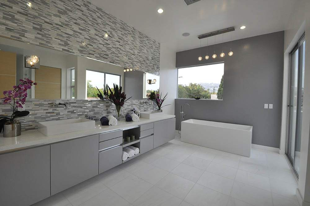 Best ideas about Modern Vanity Lighting
. Save or Pin Modern Bathroom Vanity Lights with Track Lighting Now.