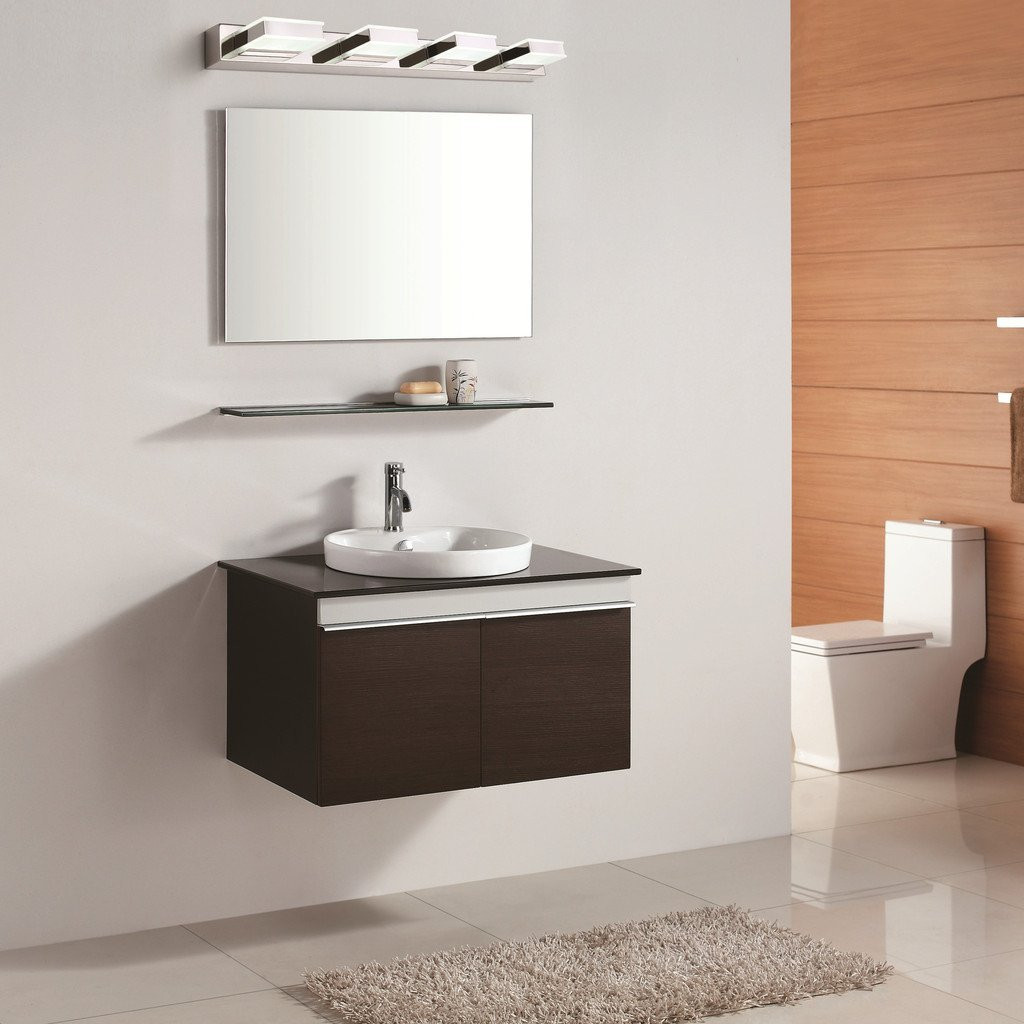 Best ideas about Modern Vanity Lighting
. Save or Pin Mirrea W Modern LED Vanity Light In Lights Stainless Now.