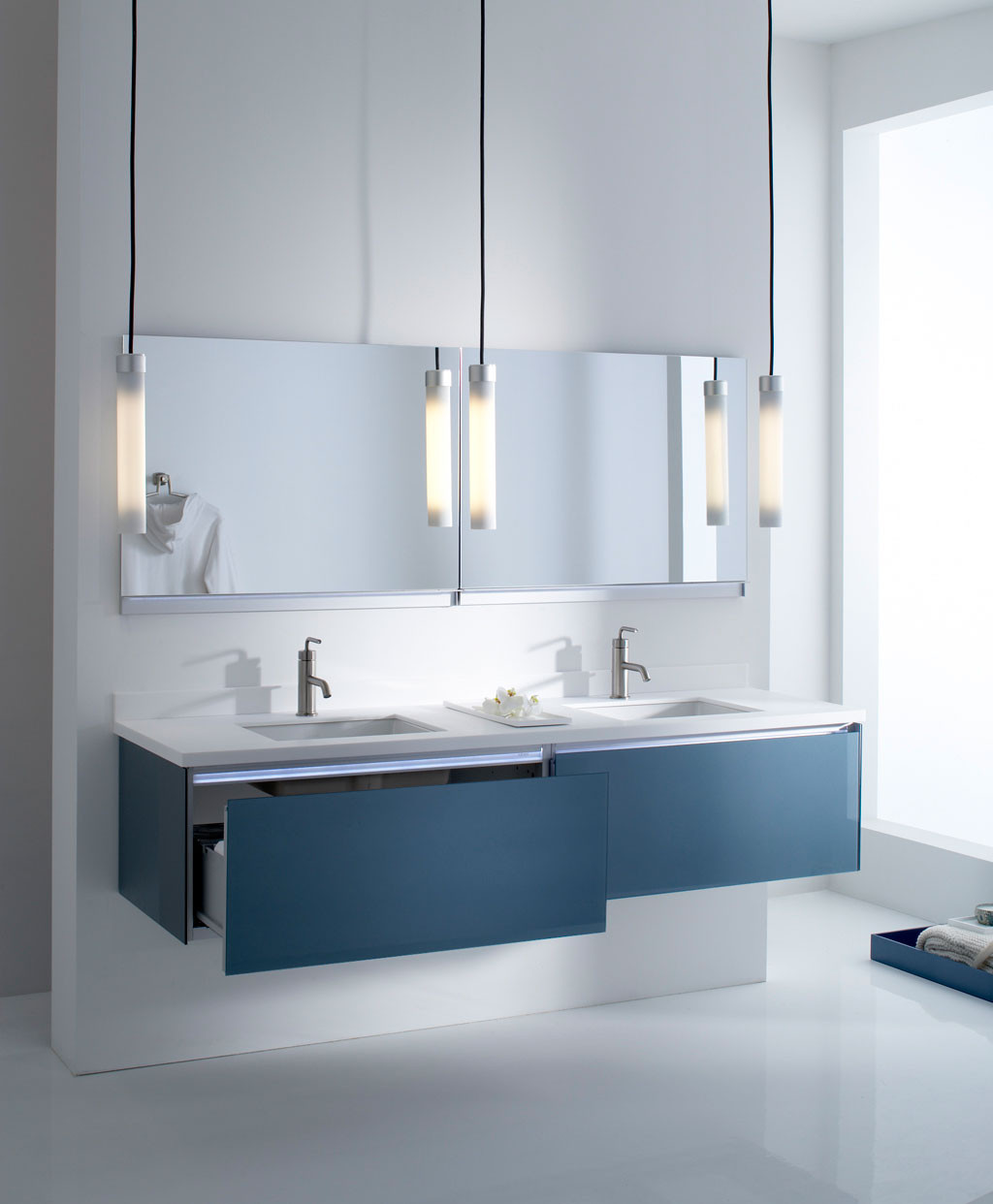 Best ideas about Modern Vanity Lighting
. Save or Pin Modern Bathroom Vanity Ideas Amaza Design Now.
