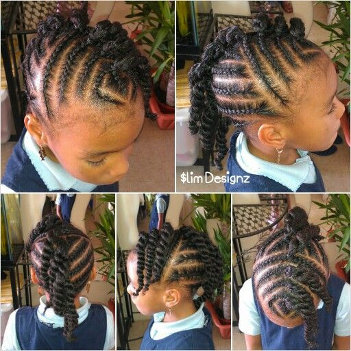 Mohawk Hairstyles For Little Girls
 Children s Twisted Mohawk Cute hairstyle for a little