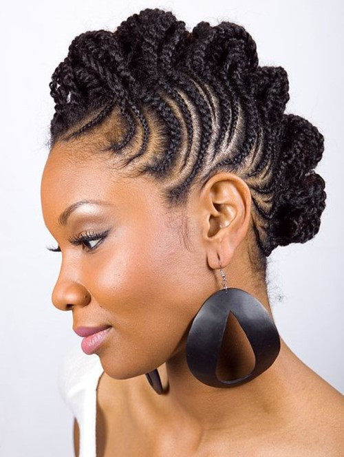 Mohawk Hairstyles With Braids
 Mohawk Hairstyles For Black Women Top 10 Mohawk