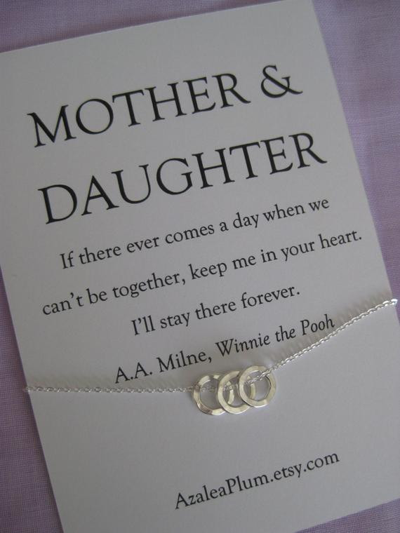 Best ideas about Mom 50th Birthday Gifts
. Save or Pin MOM Mother Daughter Jewelry 50th Birthday Gift Mother Now.