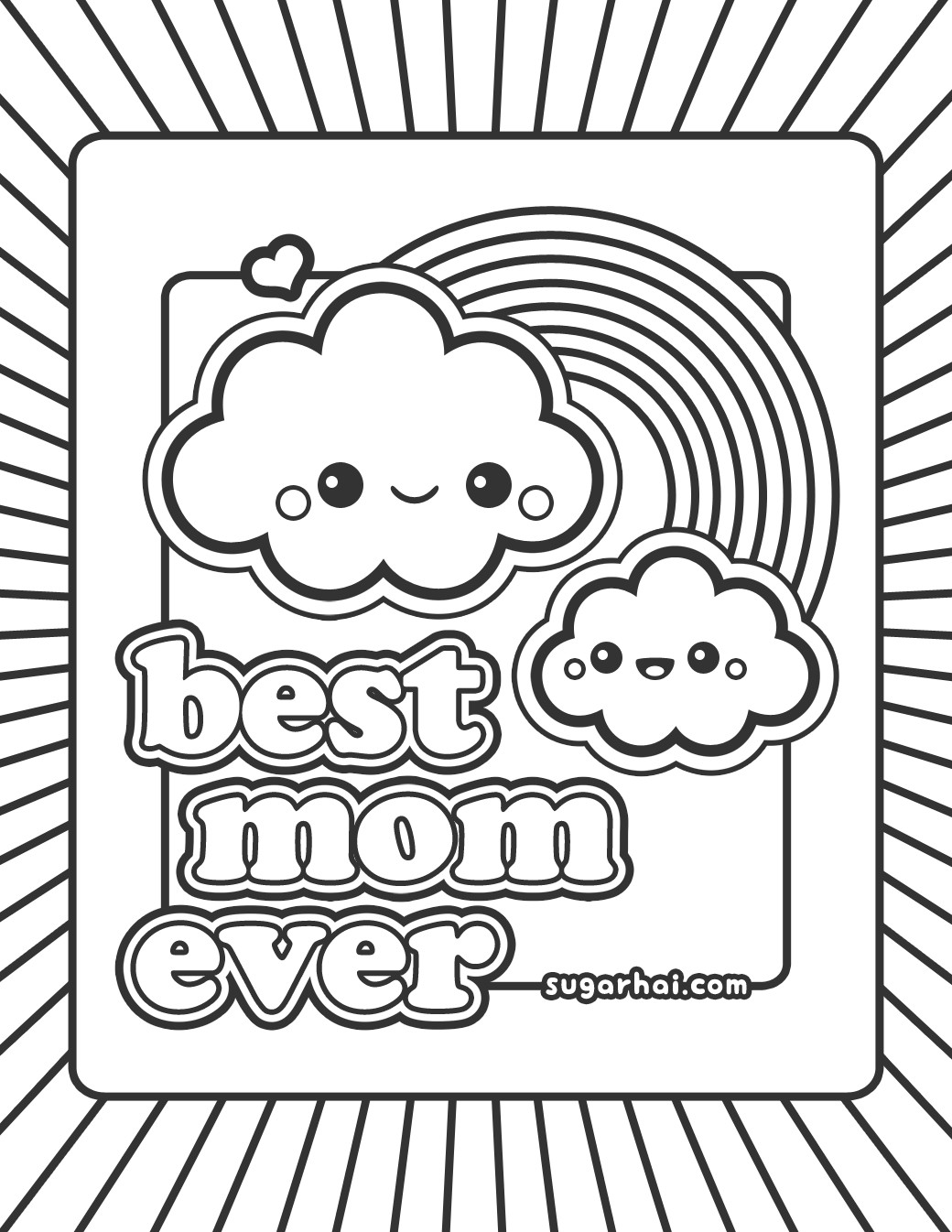 Mom Coloring Pages
 Mom And Dad Coloring Pages Coloring Home