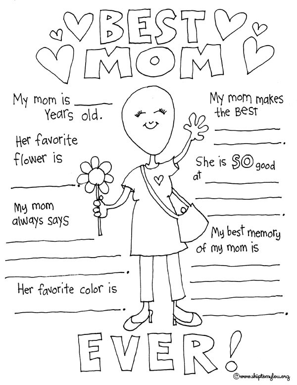 Mom Coloring Pages
 Mother s Day Coloring Pages