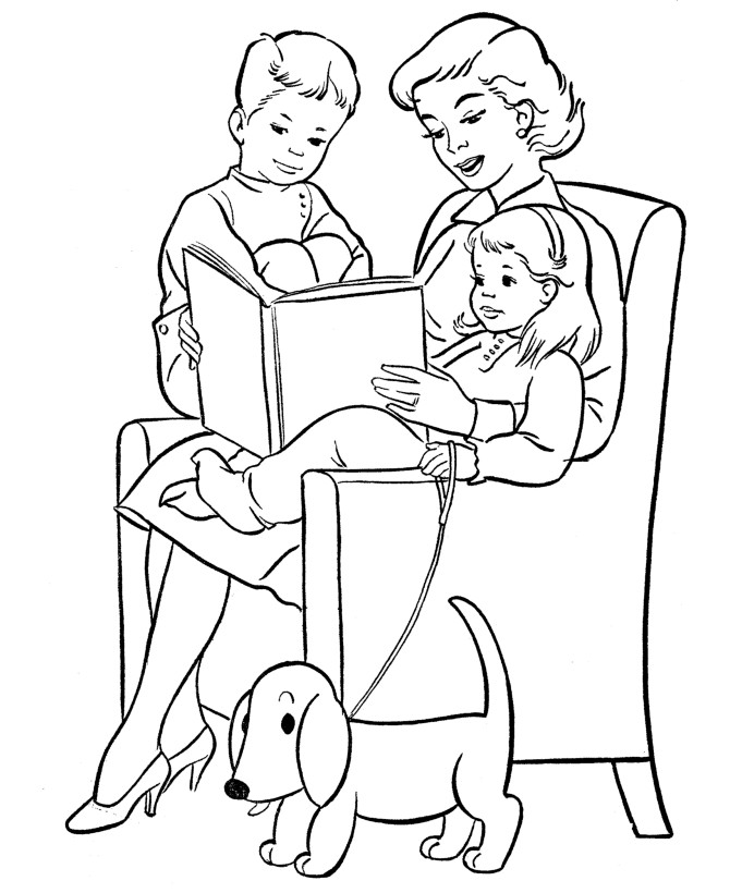 Mom Coloring Pages
 Coloring Pages For Moms Coloring Home