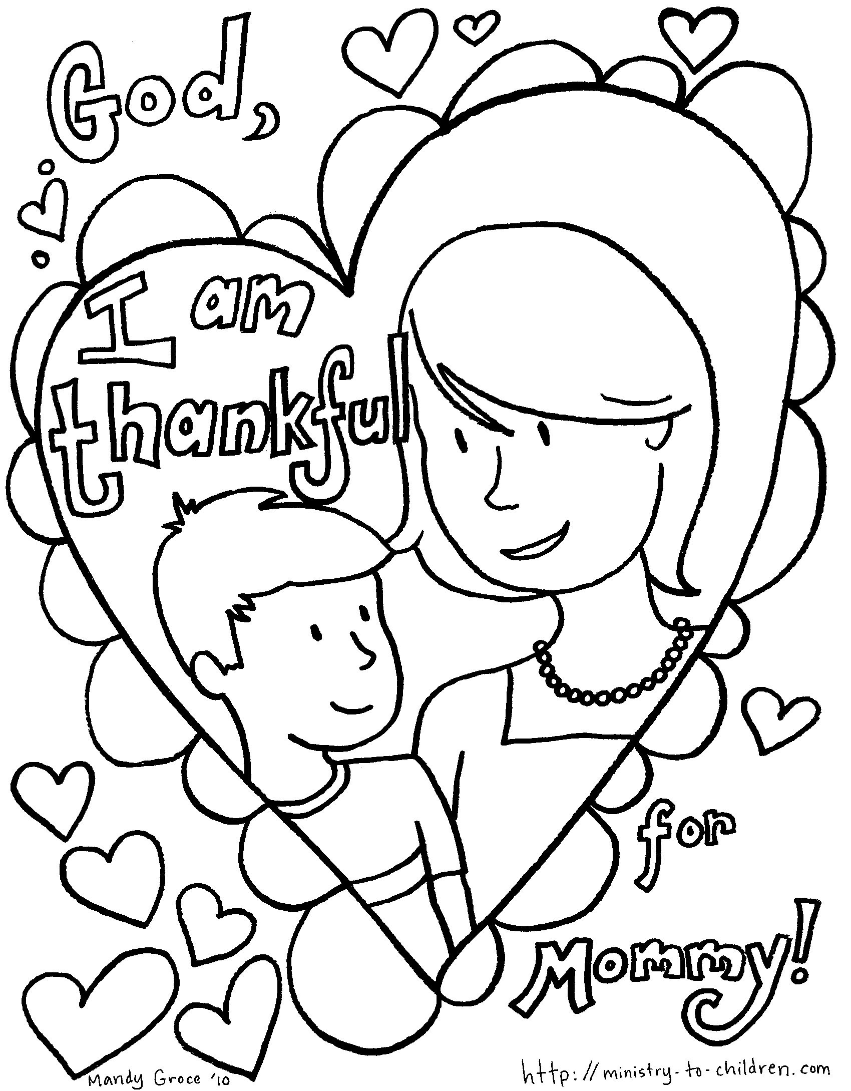 Mom Coloring Pages
 Mothers Day Coloring Pages Kids Happy Valentines Day