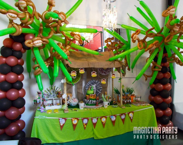 Monkey Birthday Party
 Monkey Party Ideas Collection Moms & Munchkins