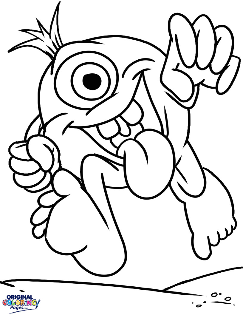 Monster Coloring Book
 Monsters – Coloring Pages – Original Coloring Pages
