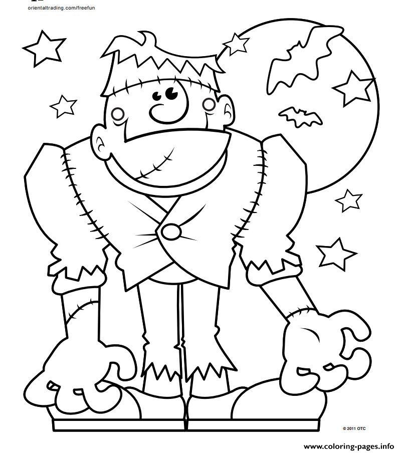 Monster Coloring Book
 Halloween Monster Coloring Pages Printable