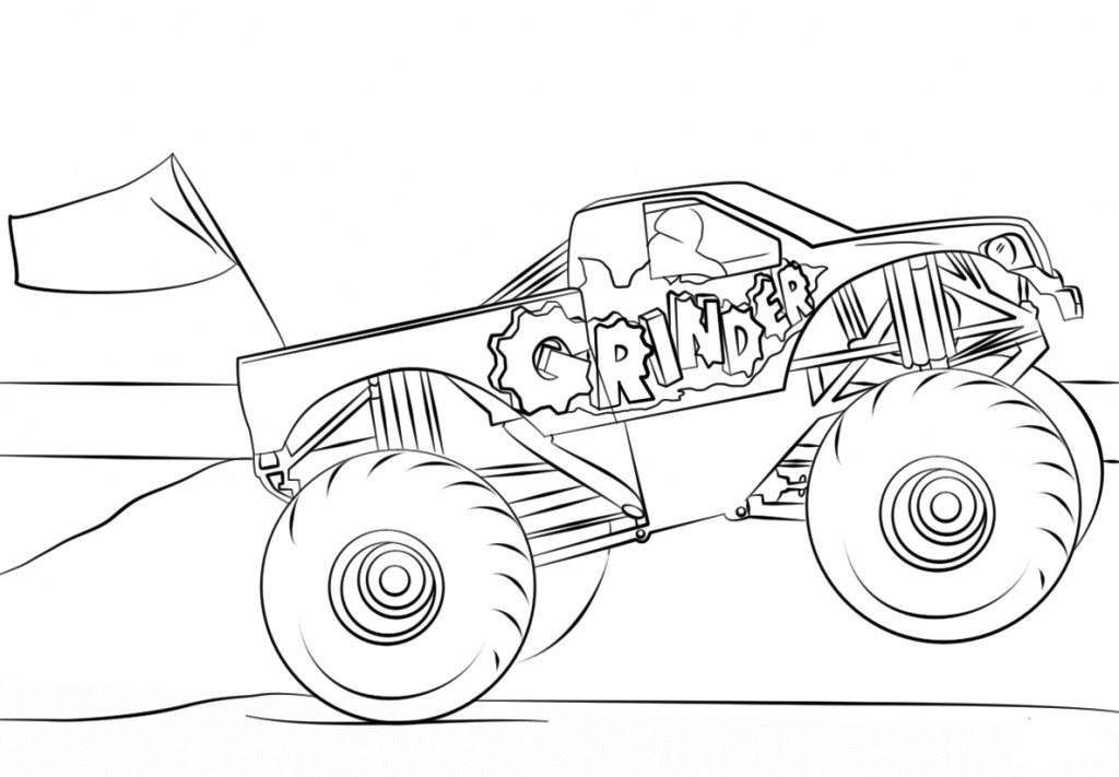 Monster Jam Coloring Pages
 10 Monster Jam Coloring Pages To Print