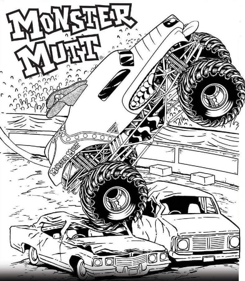 Monster Jam Coloring Pages
 10 Monster Jam Coloring Pages To Print