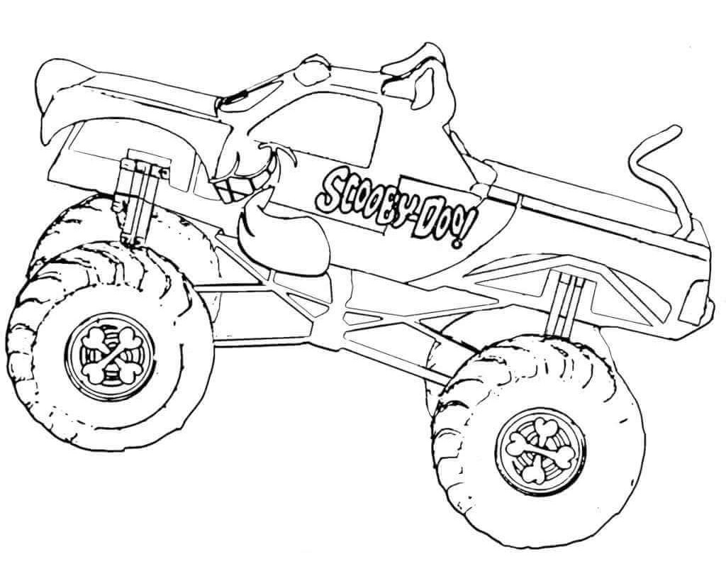 Monster Truck Coloring Pages
 10 Monster Jam Coloring Pages To Print