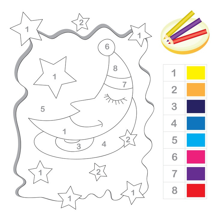 Best ideas about Moon Preschool Coloring Sheets
. Save or Pin Crafts Actvities and Worksheets for Preschool Toddler and Now.