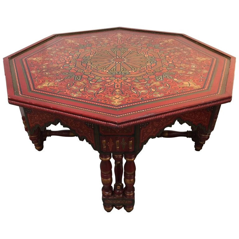 Best ideas about Moroccan Coffee Table
. Save or Pin Handcrafted Hand Painted Octagonal Moroccan Coffee Table Now.