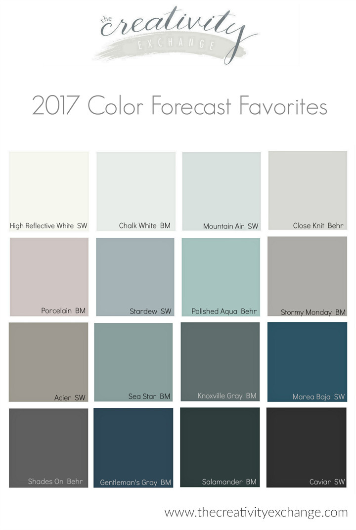 Best ideas about Most Popular Paint Colors
. Save or Pin 2017 Paint Color Forecasts and Trends Now.