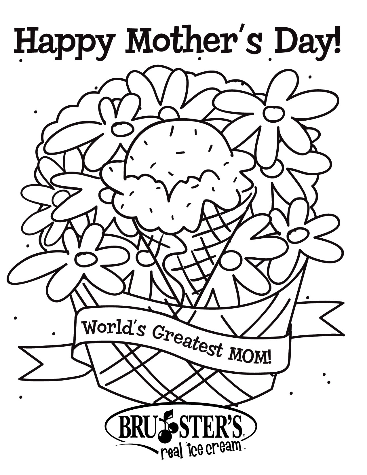 Mother Day Coloring Sheet
 Free Printable Mothers Day Coloring Pages For Kids