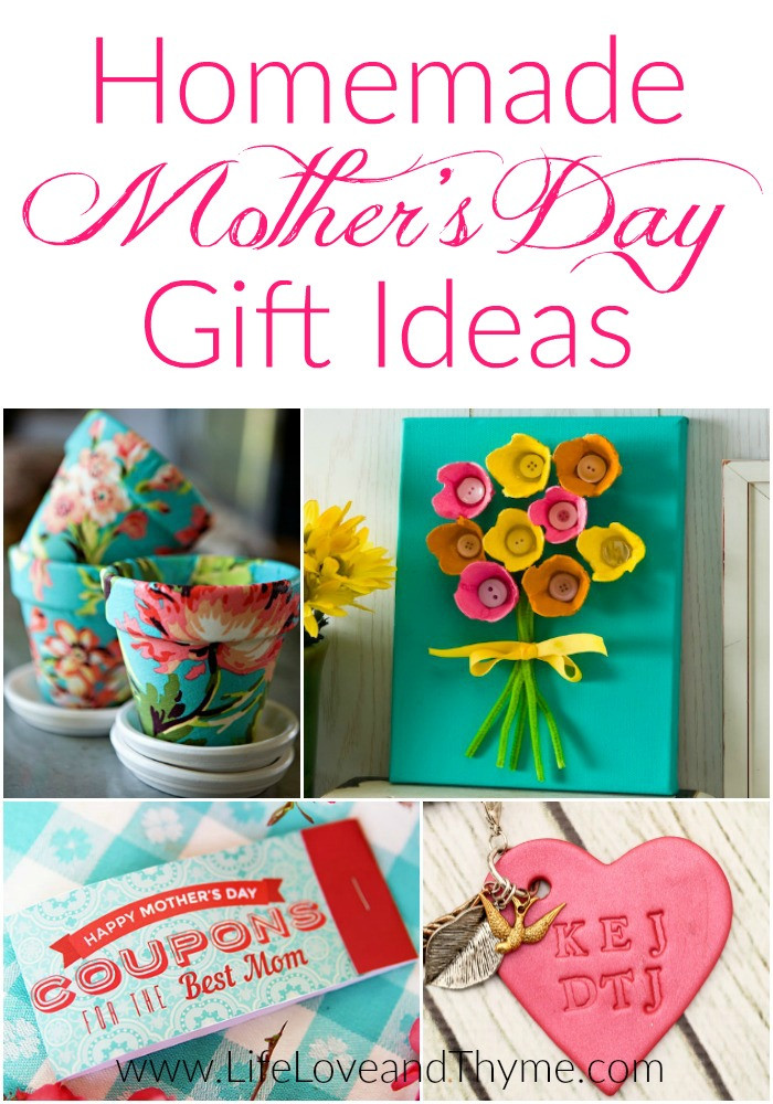 Mother Day Gift Ideas Handmade
 Homemade Mother s Day Gift Ideas