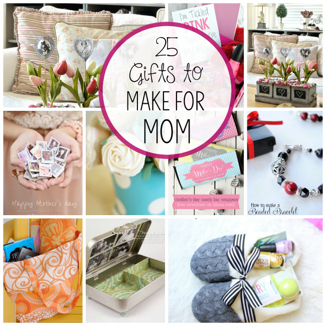 Mother Days Gift Ideas To Make
 DIY Mother s Day Gift Ideas Crazy Little Projects