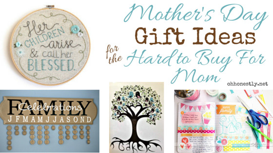 Best ideas about Mother'S Day Gift Ideas For Hard To Buy
. Save or Pin Mother s Day Gift Ideas for the Hard to Buy For Mom Now.
