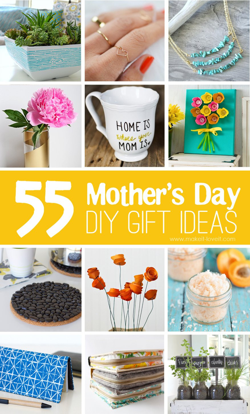 Mother'S Day Gift Ideas To Make
 40 Homemade Mother s Day Gift Ideas