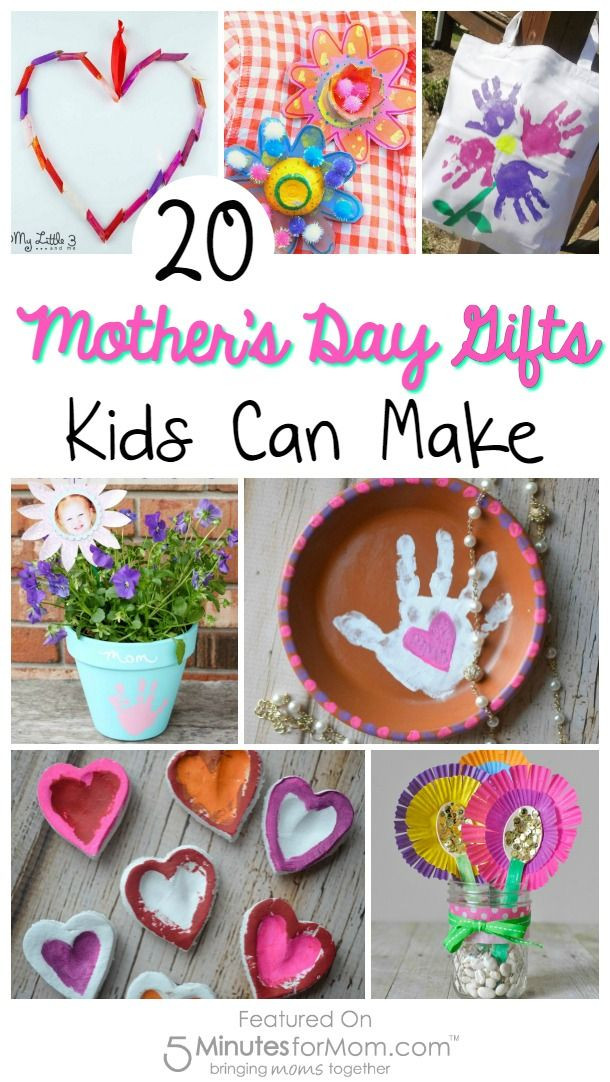 Mother'S Day Gift Ideas To Make
 20 Mother s Day Gifts Kids Can Make