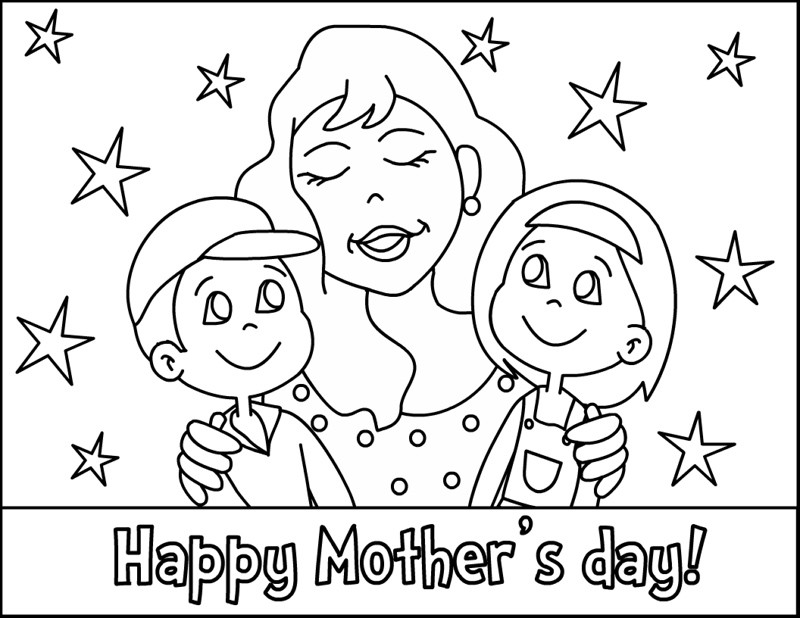 Mothers Day Coloring Sheet
 Mothers Day Coloring Pages 2018 Dr Odd