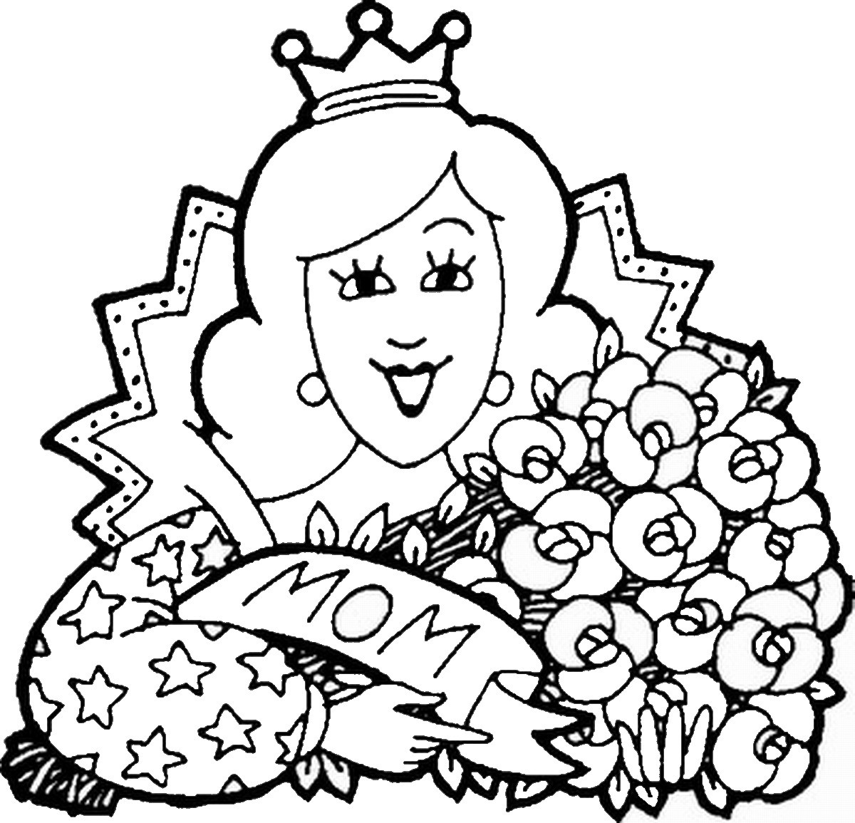 Mothers Day Coloring Sheet
 Mother’s Day Coloring Pages