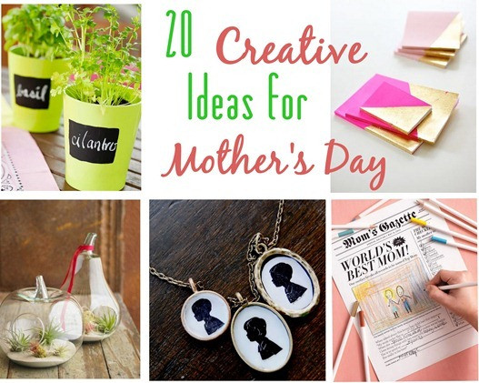 Mothers Day Creative Gift Ideas
 20 Creative Ideas for Mother’s Day Gifts