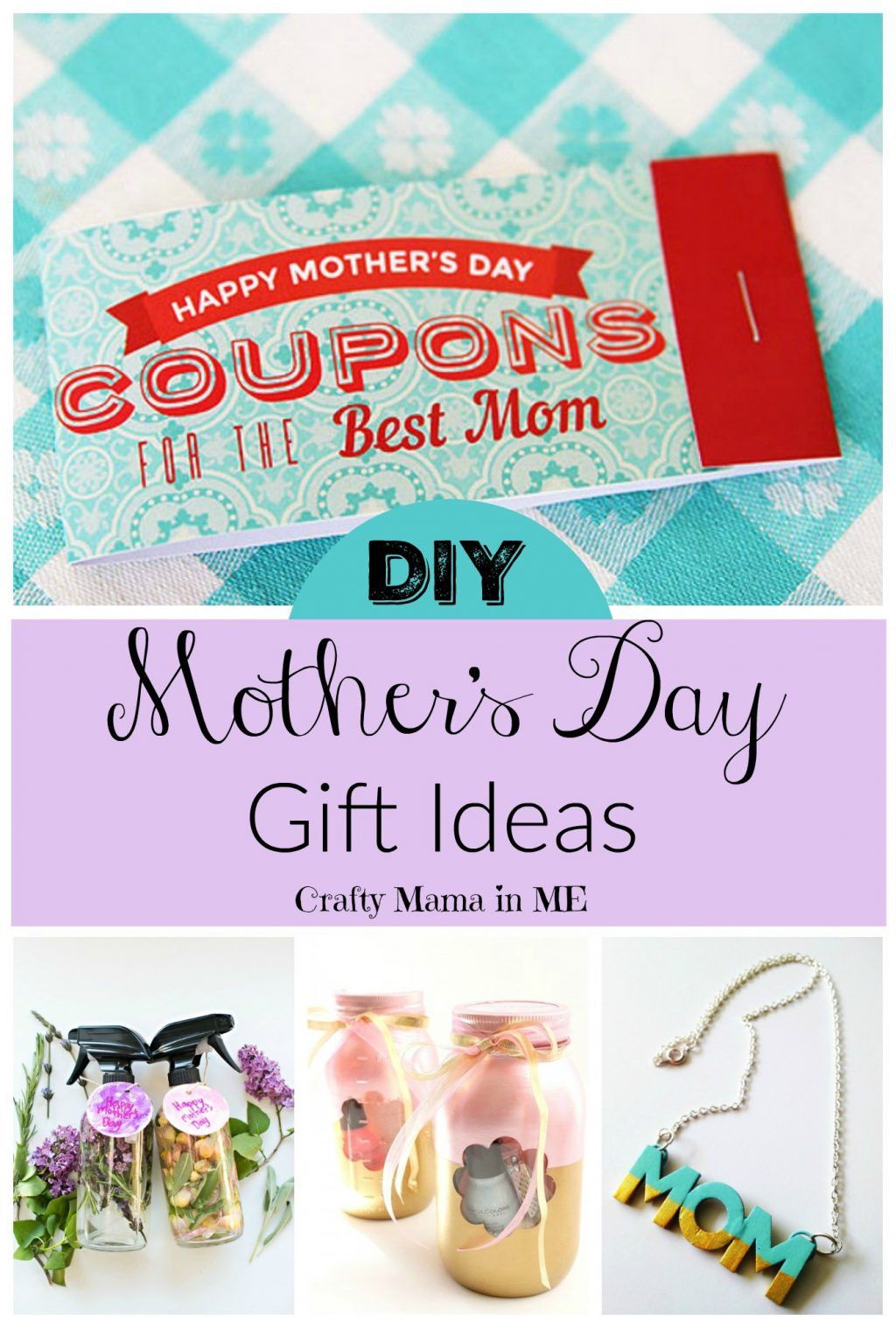 Mothers Day Diy Gift Ideas
 DIY Mother s Day Gift Ideas Crafty Mama in ME