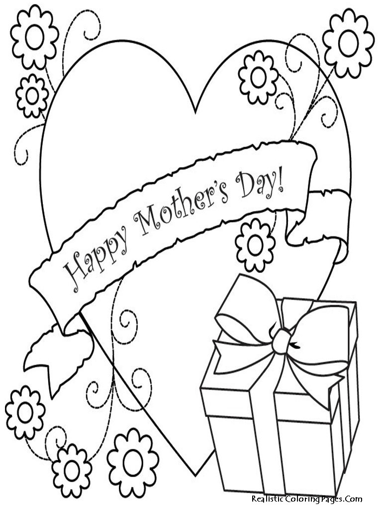 Mothers Day Printable Coloring Sheets
 Printable Mothers Day Coloring Pages