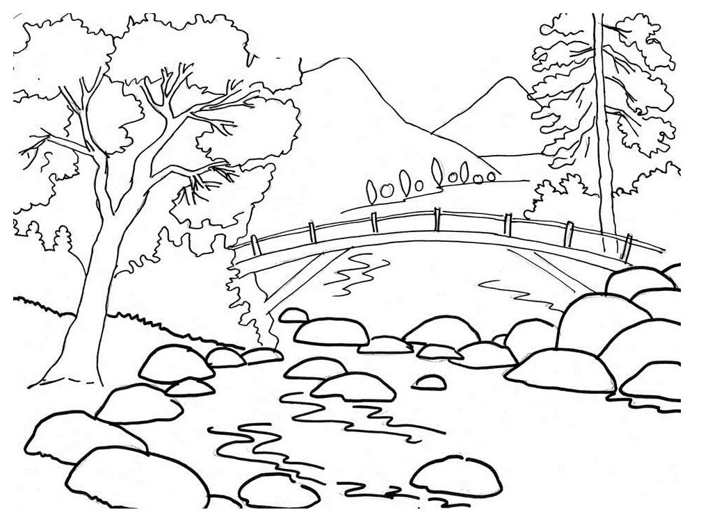 Best ideas about Mountain Landscape Coloring Pages
. Save or Pin Coloring Pages Mountains AZ Coloring Pages Now.