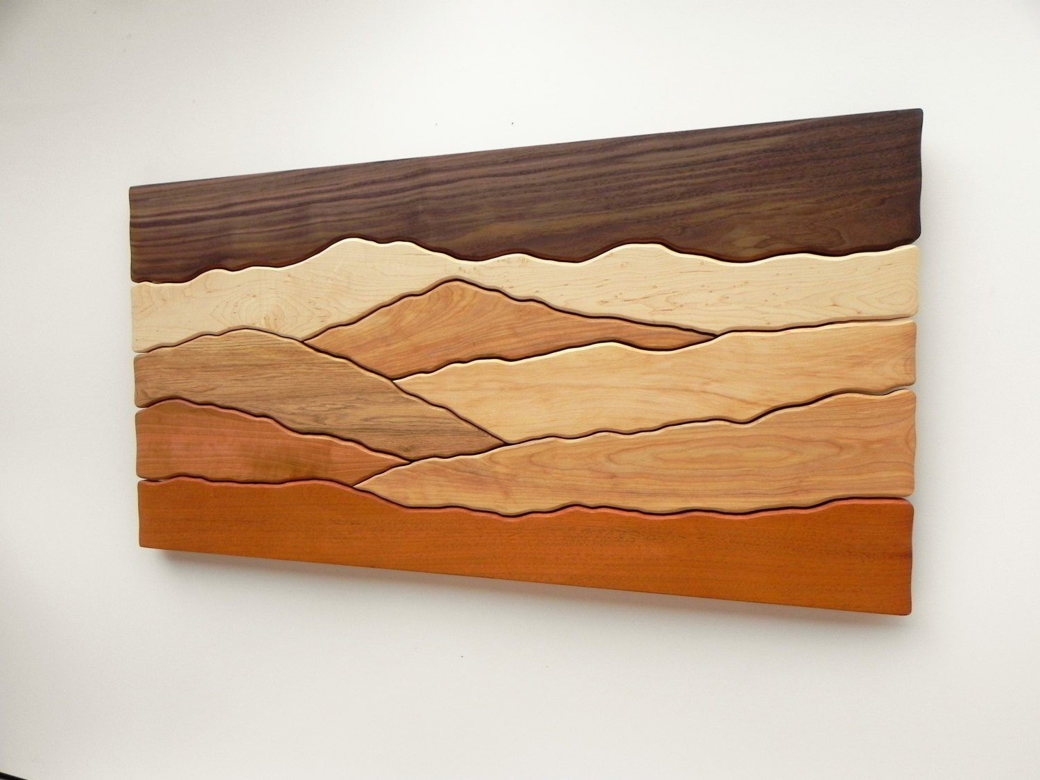 Best ideas about Mountain Wall Art
. Save or Pin Mountain scene wood wall art Sugar maple Yellow birch Now.