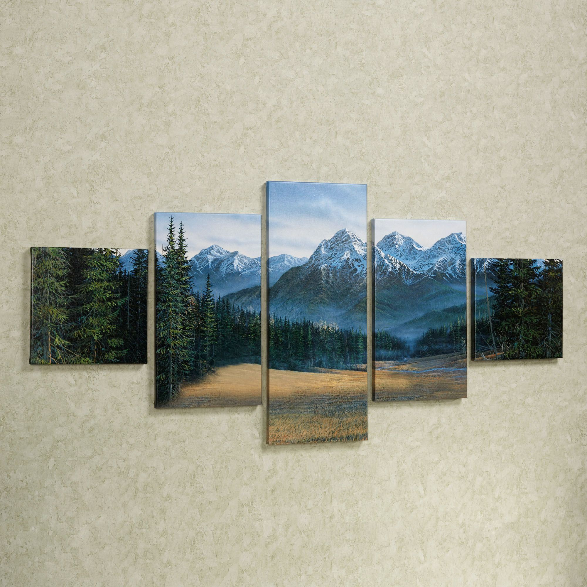 Best ideas about Mountain Wall Art
. Save or Pin Rocky Mountain 5 pc Canvas Wall Art Set Now.