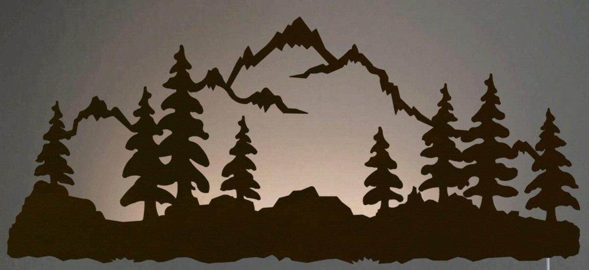 Best ideas about Mountain Wall Art
. Save or Pin 20 Mountain Scene Metal Wall Art Now.
