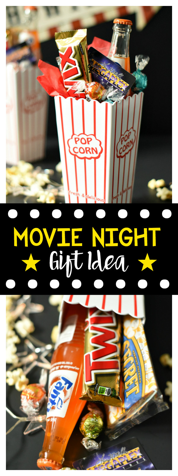 Movie Gift Basket Ideas
 Movie Night Gift Basket – Fun Squared